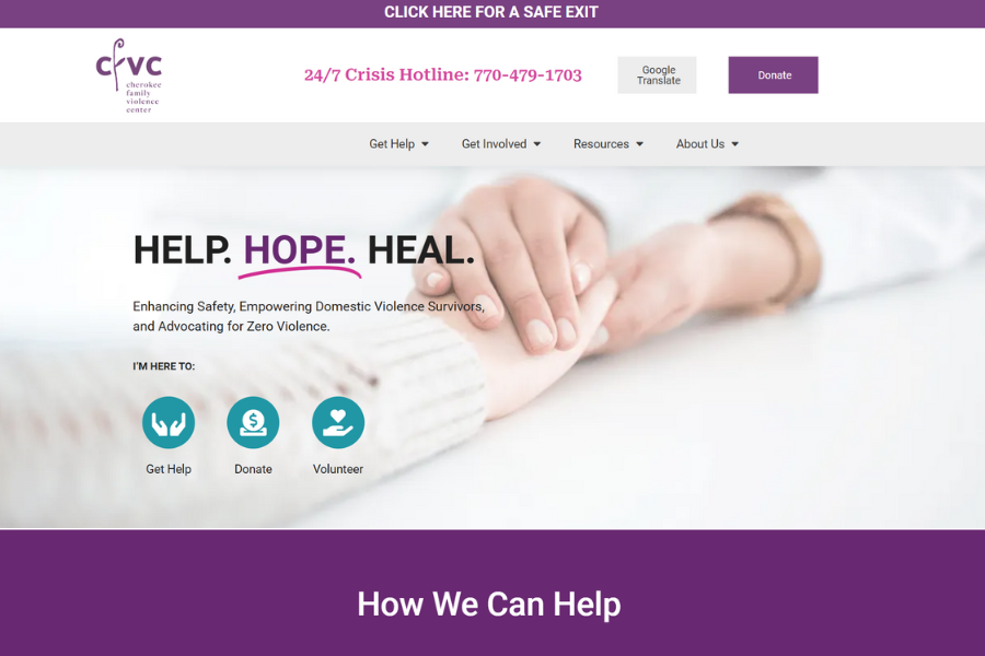 Cherokee Family Violence Center